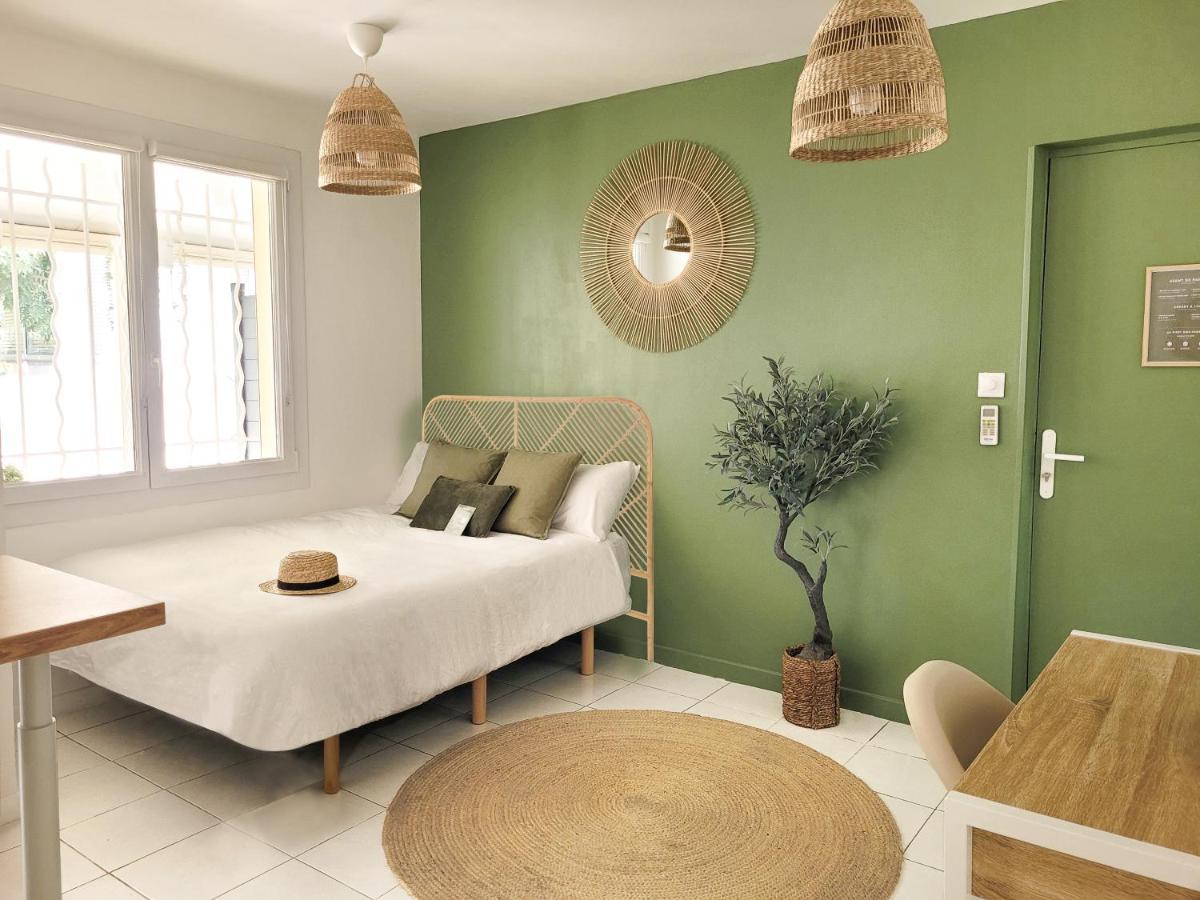 Double Climatise Avec Terrasse - Proche Tram & Centre Apartamento *