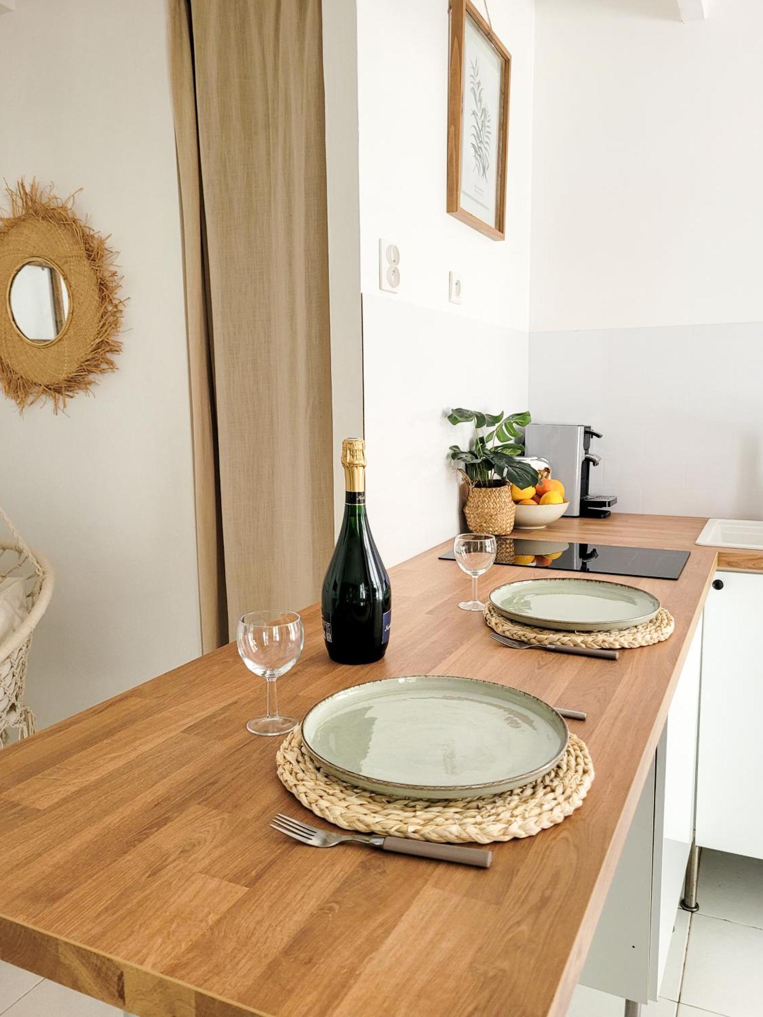 Double Climatise Avec Terrasse - Proche Tram & Centre Apartment *